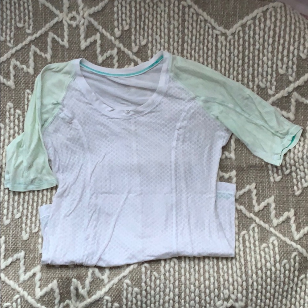 Lululemon see through shirt